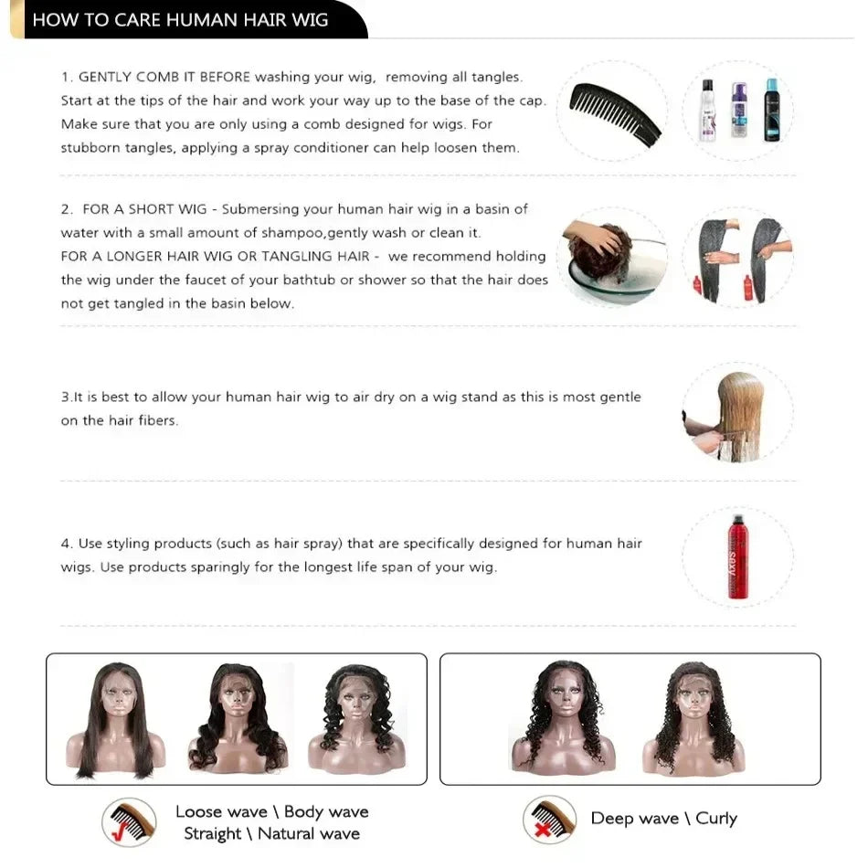 Kinky Straight V Part Wig Glueless Human Hair Wig for Women Natural Black Color No Leave Out Yaki Straight Hair Wig 250% Density