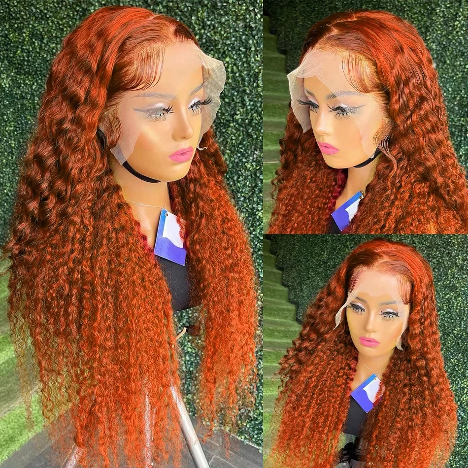 Orange colored Water wave